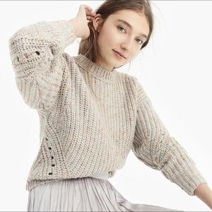 J.Crew Point Sur chunky crew sweater